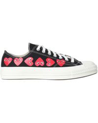 COMME DES GARÇONS PLAY - Comme Des Garçons Play Converse Multi Heart Low Top Sneakers Shoes - Lyst