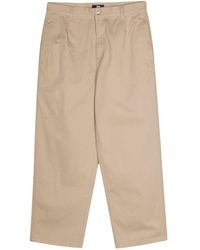 Stussy - Cotton Trousers - Lyst