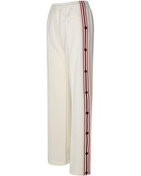 Golden Goose - Ivory Polyester Joggers - Lyst
