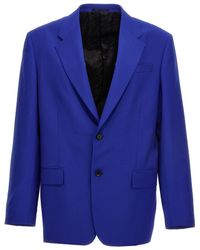 Versace - Single-breasted Blazer Jacket Jackets - Lyst