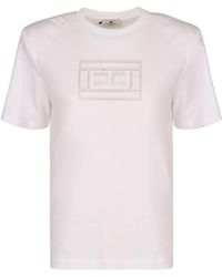 Elisabetta Franchi - T-Shirt - Lyst