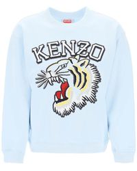 KENZO - Tiger Varsity Crew Neck Sweatshirt - Lyst