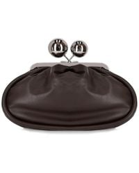 Weekend by Maxmara - Pasticcino Milvanew Medium Dark Brown Clutch - Lyst