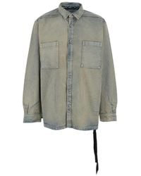 Rick Owens - Denim Shirt - Lyst