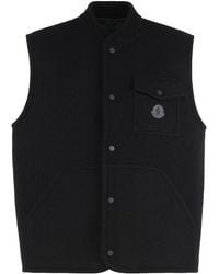 Moncler - Boucle Wool Gilet - Lyst