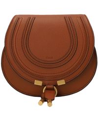 Chloé - Marcie Medium Leather Saddle Bag - Lyst