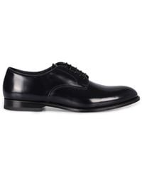 Doucal's - Leather Lace-Up Shoes - Lyst
