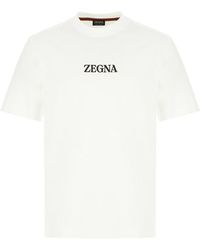 ZEGNA - T-Shirt - Lyst