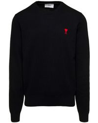 Ami Paris - Ami Alexandre Mattiussi Cotton Sweatshirt With Logo - Lyst