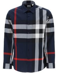 Burberry - Long Sleeve Summerton Shirt - Lyst