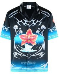 CASABLANCA - Silk Shirt - Lyst