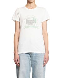 Saint Laurent - T-shirts & Tank Tops - Lyst