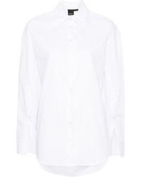 Pinko - Eden Cotton Poplin Shirt - Lyst
