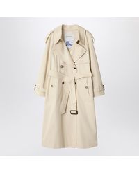 Burberry - Light Cotton Fitzrovia Trench Coat - Lyst