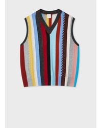 Paul Smith - Knitted Tank Top - Lyst
