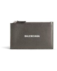Balenciaga - Logo-print Leather Wallet - Lyst