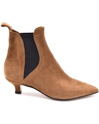 Lucky Brand Leather Fayth 2 Booties in Black - Lyst