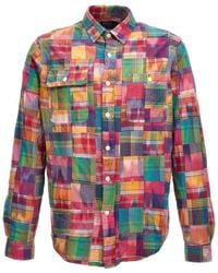 Polo Ralph Lauren - Patchwork Shirt - Lyst
