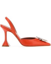 AMINA MUADDI - Nappa Leather Begum Pumps - Lyst