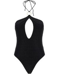 Oséree - Lumière One-Piece Swimsuit With Cut-Out And Ring - Lyst