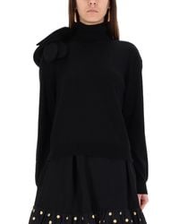 Moschino - Mesh With Flower Detail - Lyst