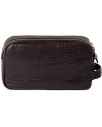 Brunello Cucinelli - Leather Wash Bag - Lyst