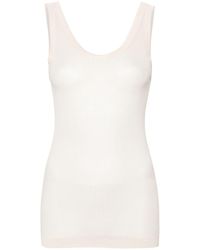 Lemaire - Ribbed Tank Top - Lyst