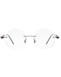 Kuboraum - P50 Pgbb - Pinkgold + Black Eyeglasses Glasses - Lyst