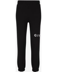 Givenchy - Logo Cotton JOGGERS - Lyst
