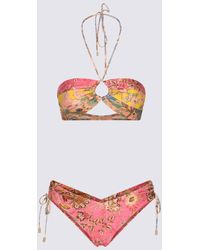 Zimmermann - Spliced Two Pieces Bikini Beachwear - Lyst