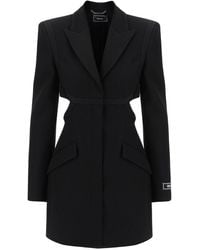 Versace - Blazer Dress With Cut Outs - Lyst