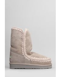 Mou - Eskimo 24 Low Heels Ankle Boots - Lyst