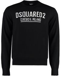 DSquared² - Virgin Wool Crew-neck Sweater - Lyst