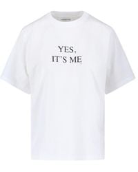 Victoria Beckham - Logo T-Shirt - Lyst