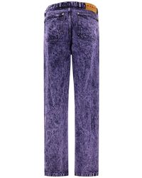 Marni - Marble-Dyed Denim Jeans - Lyst