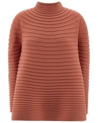 Pleats Please Issey Miyake - 'Bounce Knit' Top - Lyst