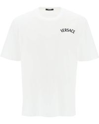 Versace - Milano Stamp Crew Neck T Shirt - Lyst