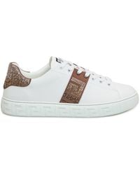 Versace - Sneaker With Logo - Lyst
