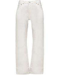 Levi's - 501 Cotton Jeans With A Straight Leg - Lyst