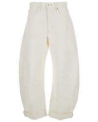 FRAME - 'The Bubble' Five-Pocket Jeans With Balloon Legs - Lyst