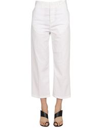 Department 5 - Cropped Fit Jeans - Lyst
