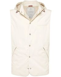 Brunello Cucinelli - Nylon Padded Vest - Lyst