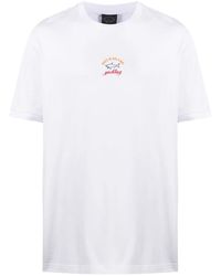 Paul & Shark - T-shirt À Logo Imprimé - Lyst