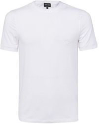 Giorgio Armani - T-shirts And Polos White - Lyst