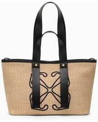 Off-White c/o Virgil Abloh - Off- Day Off Small Raffia Tote Bag - Lyst
