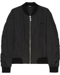 Gcds - Bomber Jacket With Embroidered Logo - Lyst