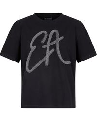 Emporio Armani - T-Shirt From The Sustainability Collection - Lyst