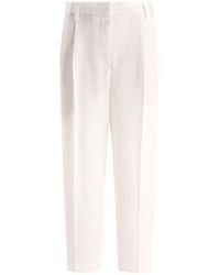 Brunello Cucinelli - Slouchy Trousers - Lyst