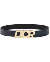 Dior Leather Belt - Black
