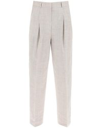 Totême - Toteme Tailored Trousers With Double Pleat - Lyst